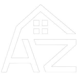 Logo immo az blanc
