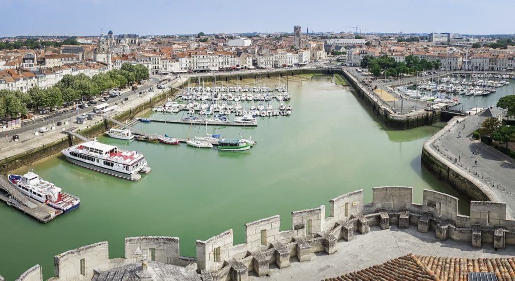 La Rochelle vue drone