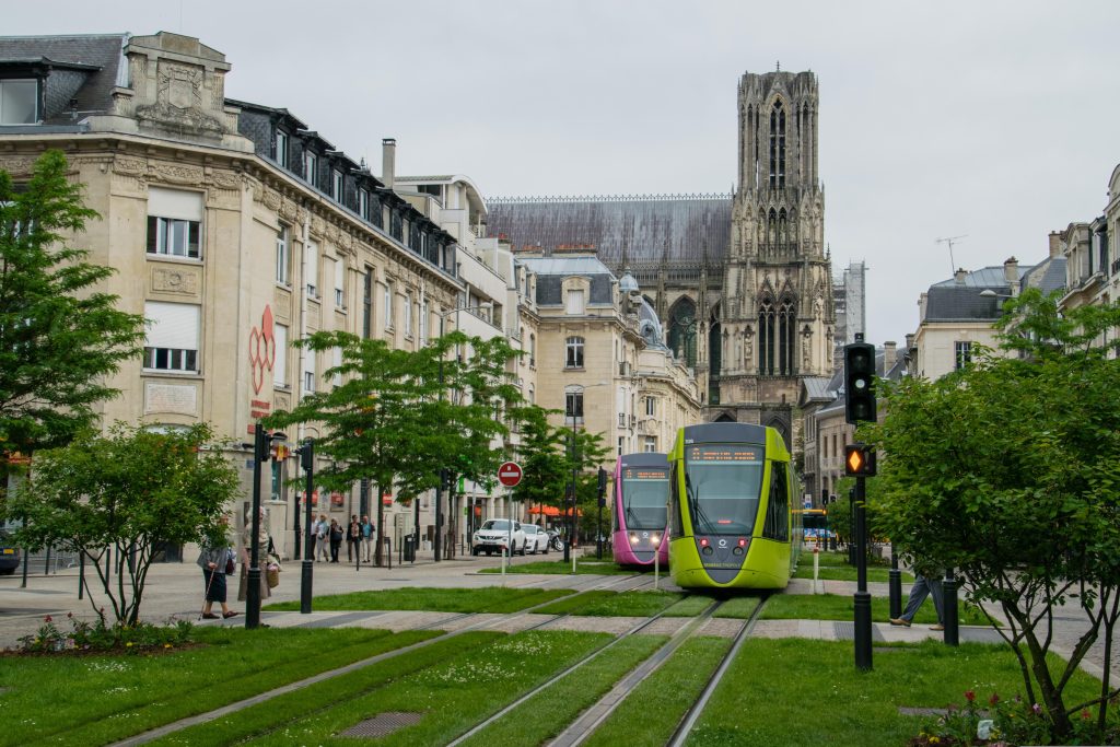 Quartier centre ville de reims