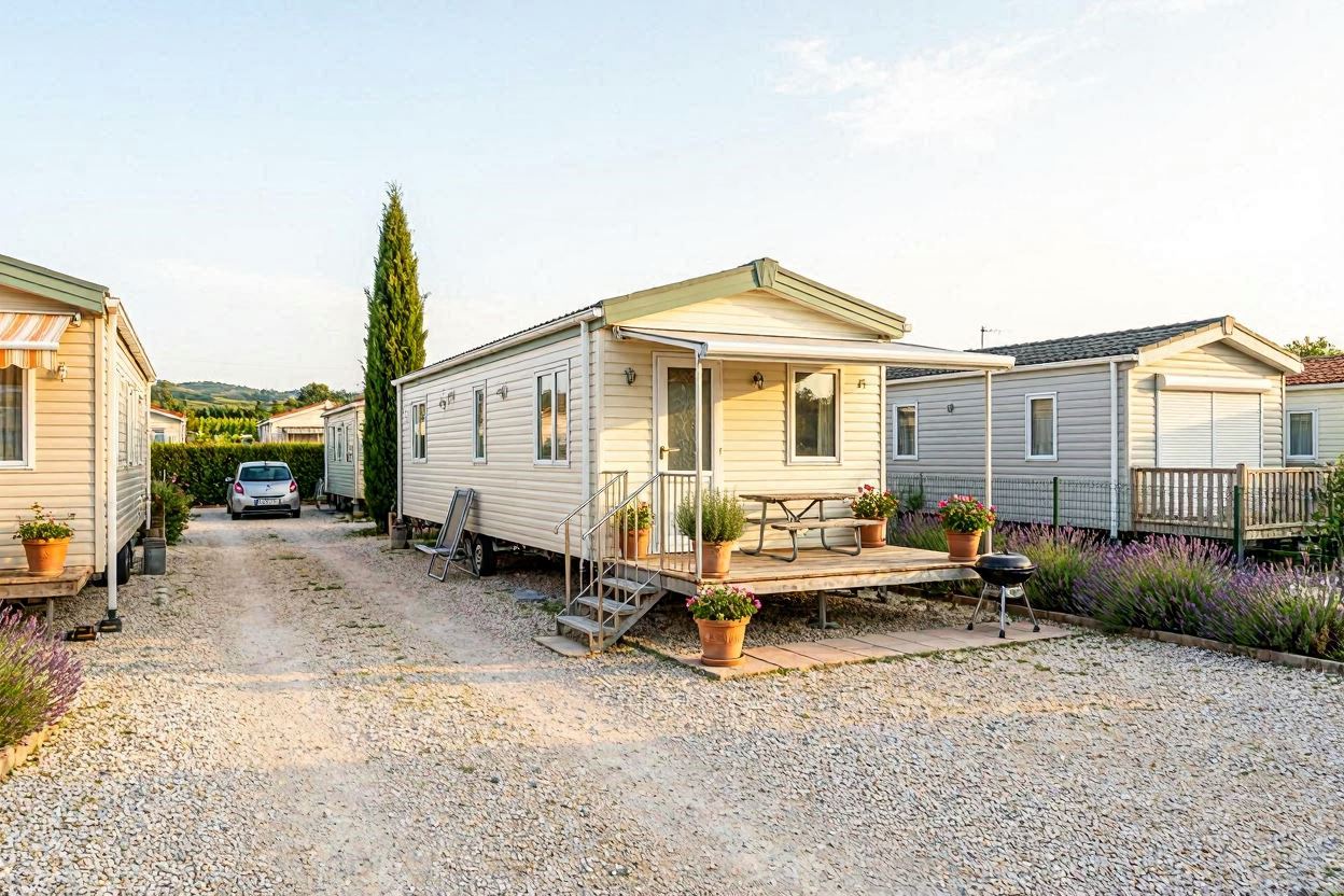 Un mobil home loué