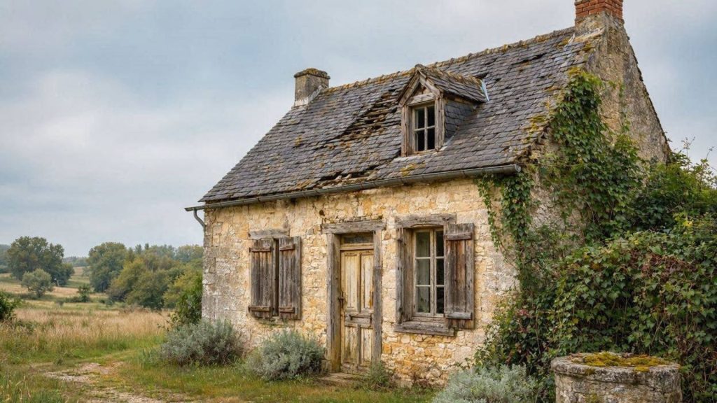 Une maison de campagne vendue à 1€ symbolique Une maison de campagne vendue à 1€ symbolique